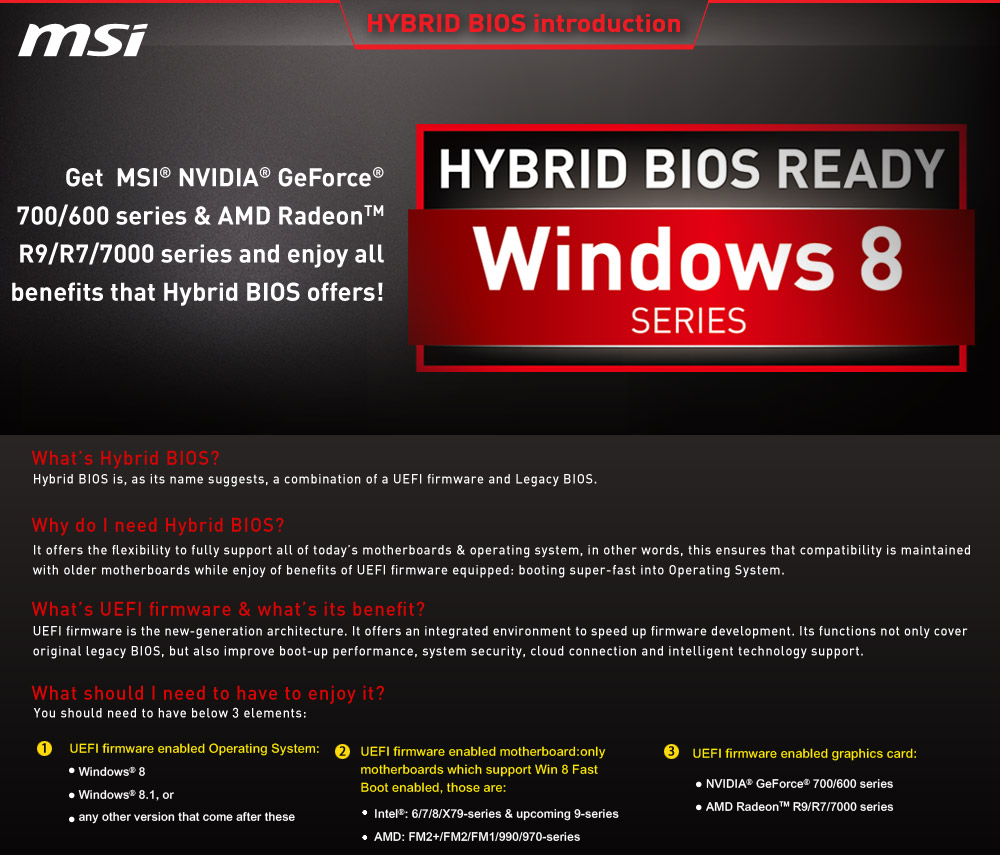 HYBRID BIOS introduction