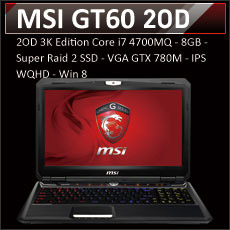 MSI GT60 2OD 3K Edition